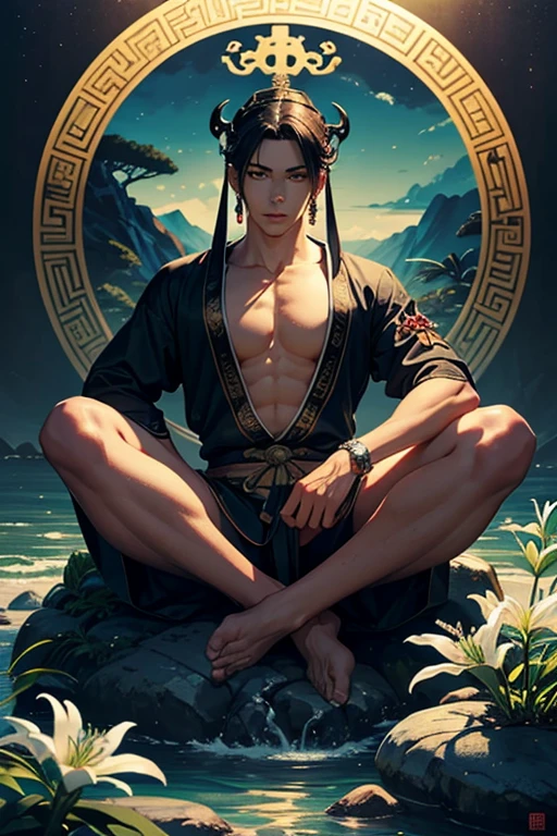 Choi San tatuado