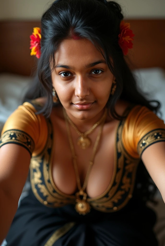 more flowers on hair Tamil girl sharp tight nudefy nis hardipples big hips inick long braid jasmine flower rolling on long thick Indian braid hair, gold ornaments, silky hair, perfect body Tamil girl first-night sex fucking with nude tamioy w big dick inspussy more strings on hair+++ more jasmiowers on hair more flowers on braid holding dick giving perfect handjob to Tamil men. dusky skin tone Tamil gle on chest , background nude Tamil boys, perfect finger details high