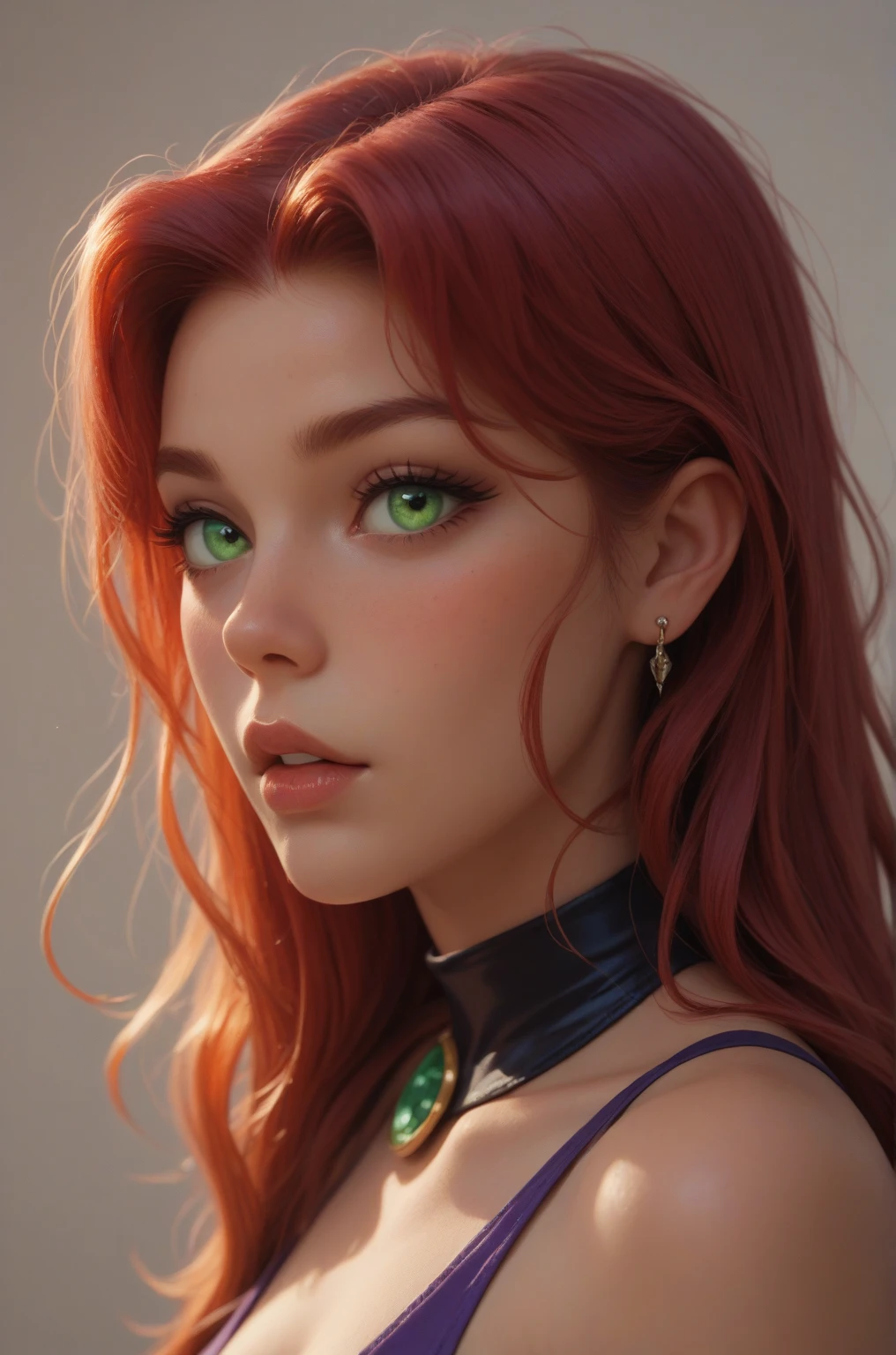 a close up of a woman with a tattoo on her chest, sexy face with full makeup, sexy look at the camera, anna nikonova aka newmilky, sexy look, better known as amouranth, amouranth, sexy face, her skin is light brown, sexy girl with green eyes, stunning closeupheadshot, 2 4 year old female model