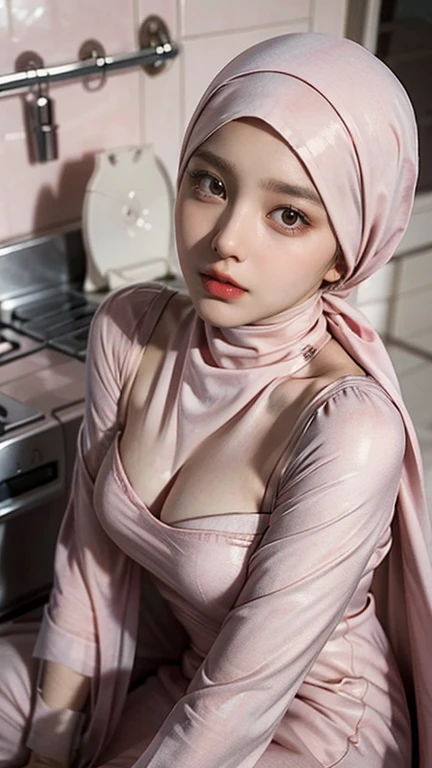 (Wearing Suspender), Very cute and baby-like face, Power puff girl, Naked, Angry pose, Angry face, (((HIJAB MALAY GIRL))), masutepiece, High quality, UHD 45K, Realistic face, Realistic skin feeling , A Japanese Lady, , , Very cute and baby-like face, (((FLAT CHEST))), (MATRIX WORLD), ((look In front at the camera and SADNESS)), ((())), (((CUTE GIRL))), ((RED LIPS)), ((NUDE)), ((CHUBBY)), ((UNDRESS)). At Iron ore mine
