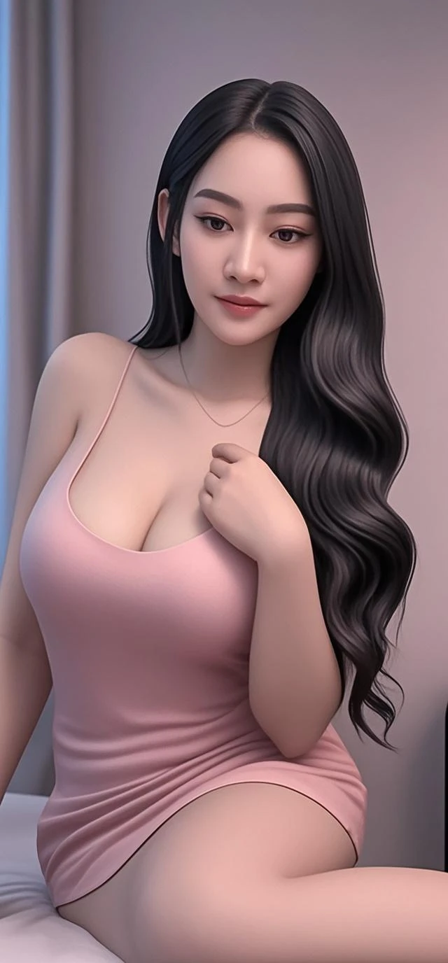 An Idol k-pop girl, cute girl, sexy girl, white braid hair, intricate face details, detailed face, golden ratio face, big breast, big butt, big hip, big thighs, full body, 64K, UHD, HDR, high quality, high detailed, hyper detailed, extremely detailed, photo realistic, ultra realistic, art photo, clarify the details, detailed parts body, intricate artwork masterpiece, trending on artstation, sexy face, lewd face, erotic face, see through clothes, salivate