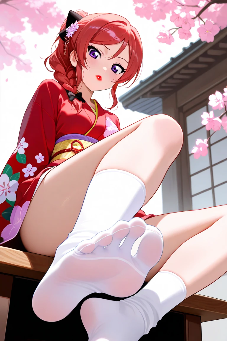 White socks