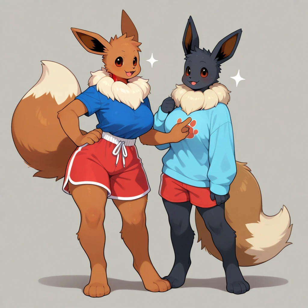 3girls, massive breasts and hips, undersized hoodie, full face blush, any pose, doing anything, massive butt, roof tops, night, looking at user, any fur color and pattern, any eye color and pupils, armed or unarmed, any weapon, undersized shorts, dressing or undressing, avali, multiple avali girls