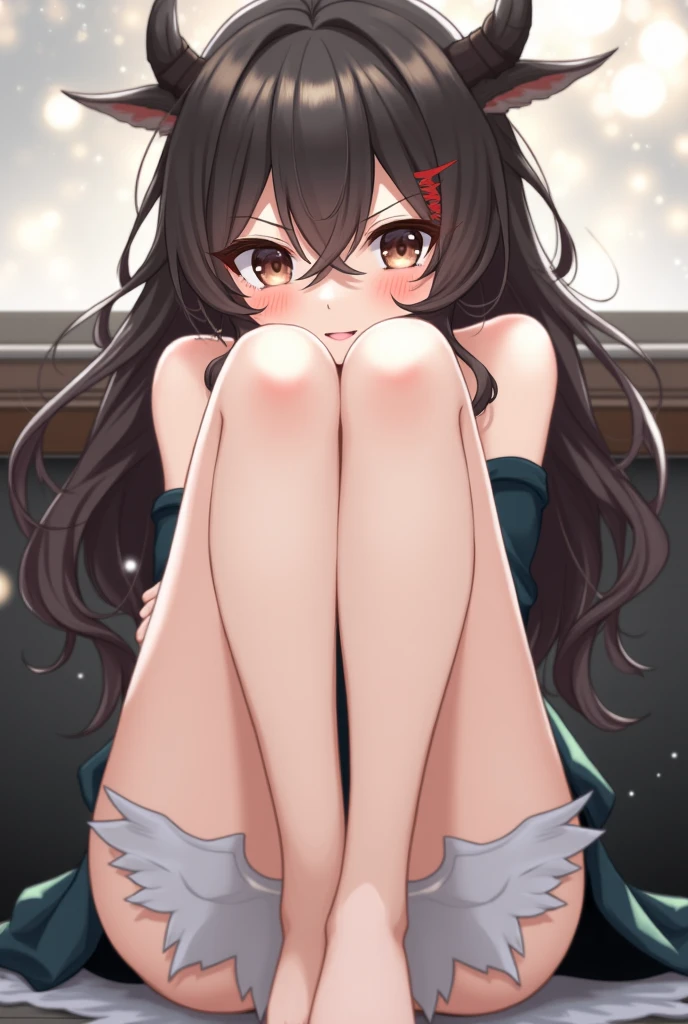 anime - style image of a woman in a white bra top and panties, seductive anime girl, marin kitagawa fanart, makoto shinka, rin, small curvy , anime best girl, sexy pose, smooth anime cg art, asuka suit under clothes!, cushart krenz key art feminine, ayaka genshin impact, zerochan art, white panties,cameltoe,full body,white pantyhose,squatting,pantyshot,å©•ä¸,1girl,star earrings,solo, black hair,braid,medium hair,bangs,bright pupils,brown eyes,hair between eyes,white pupils, shinomiya kaguya
metal collar,neck ribbon,white shirt,black ribbon,center frills,corset dress,blue dress,long sleeves,frilled skirt,medium breasts,collarbone,smile, blush,
mary janes,outdoors,grass,wind,wind lift,falling leaves,, Exquisite visuals, high-definition,masterpiece,best quality,, 16yo,Young female,Beautiful Fingers,Beautiful long legs,Beautiful body,Beautiful Nose,Beautiful character design, perfect eyes, perfect face,expressive eyes,
official art,extremely detailed CG unity 8k wallpaper, perfect lighting,Colorful, Bright_Front_face_Lighting,shiny skin,
(masterpiece:1.0),(best_quality:1.0), ultra high res,4K,ultra-detailed, (One lady)、(masterpiece)、(best qualtiy)、(ultra-detailliert)、(a high chroma)、(CG Illustration)、((Full Angle))、Female, 16 years old、Delicate beautiful face、(red blush)、(Wavy long hair、Dark blonde hair)、(dishevled hair)、((Shoulder top))、See-through clothes:1.3、((Black stockings))、(Pink Lace Panties)、(Dark blue pleated skirt)、(teats)、breasts of medium size,、((turned around))、(Woman sitting on the floor)、The best lighting、simple background
photography, 8K, HDR, highres, absurdres:1.2, Kodak portra 400, film grain, blurry background, bokeh:1.2, lens flare, (vibrant_color:1.2), (beautiful_face:1.5),(narrow_waist), ,NSFW,