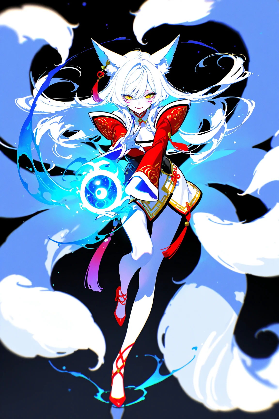 Fox Q version,swordswoman,Imagen IP,Estilo nacional