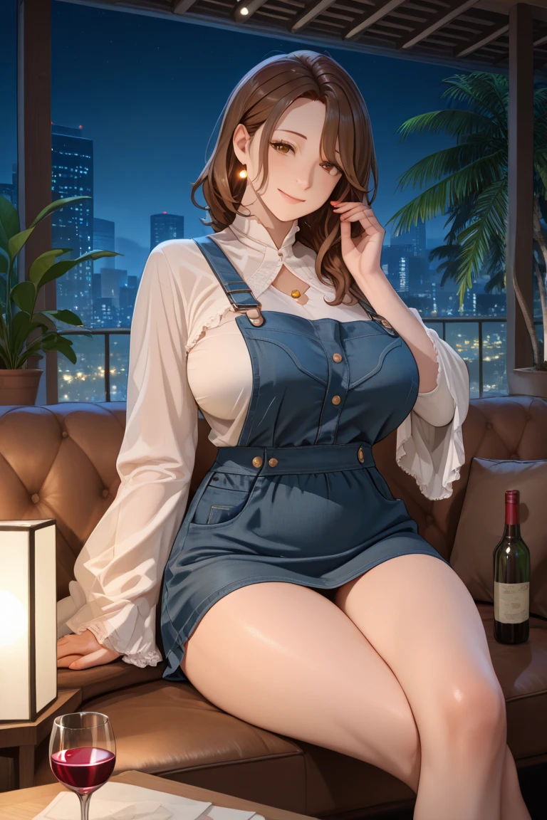 masterpiece, best quality, kousaka honoka,28 year old woman,long hair,shiny_skin,thin_waist,huge breasts
BREAK
polka_dots_midi_dress,socks,
converse
BREAK
night,, Drawing_class,,crowd:1.1,depth of field,looking at viewer,sitting on bench,random pose