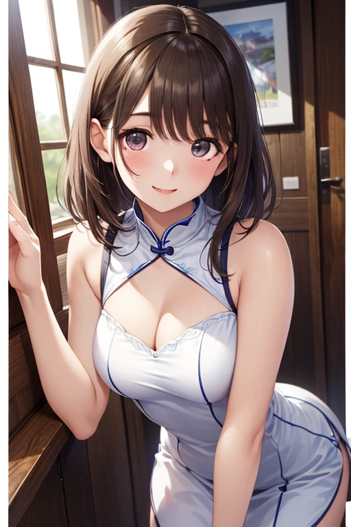 highest quality, (realistic, Photoreal:1.37), ((alone)), 8K quality, very delicate and beautiful, wonderful, Official art with attention to detail, Super detailed, very detailed,
(cute), (detailed girl), very detailed目と顔, fine and beautiful eyes, light makeup,, (perfect woman image), slender body, (beauty of vietnam), (((whole body))), ((Put the head in the frame)), ((pure white)), ((Lace Ao Dai)), smile gently,