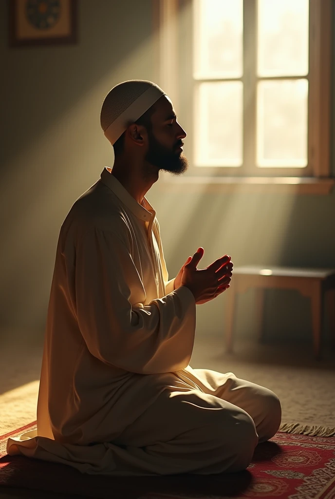 A Muslim, who wakes up and remembers Allah