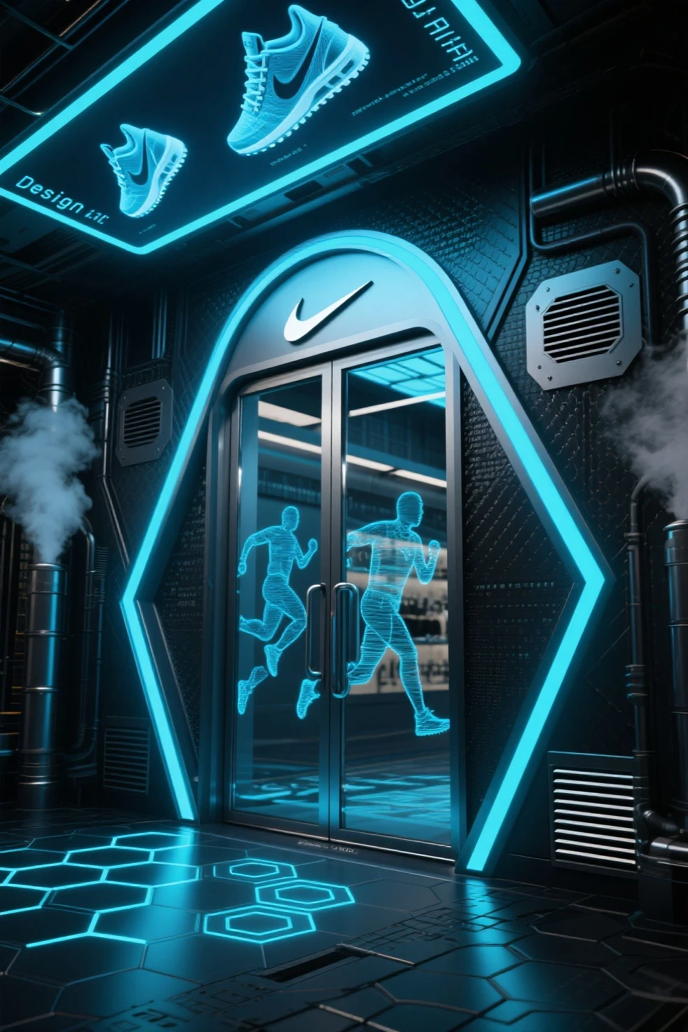 dskise, (isometric) , isometric cutaway of a subway car, retro synthwave,  vaporwave elements, cinematic lighting , octane dender, dskise