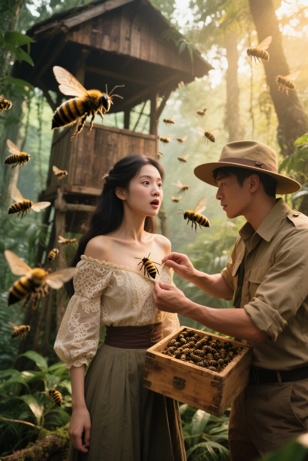 Ant and honey