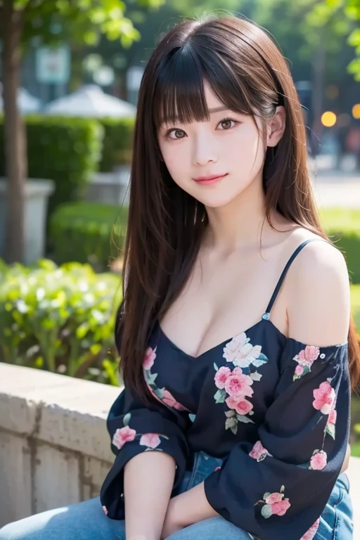 Asian woman in alafed in floral dress posing for photo, 12 years old, Larisa Manovar, HeadshotProfile picture, Shin Jinyoung, Young and pretty Asian face, Anime Thai Girl, With bangs, Luan Cute Vtuber, Chen Xintong, Lalisa Manoban of Blackpink, Tomorrow, Brother Tran, Beautiful Asian Girl, Shision Wu, young asian girl, Small breasts, Very small flat chest, Cowboy Shot