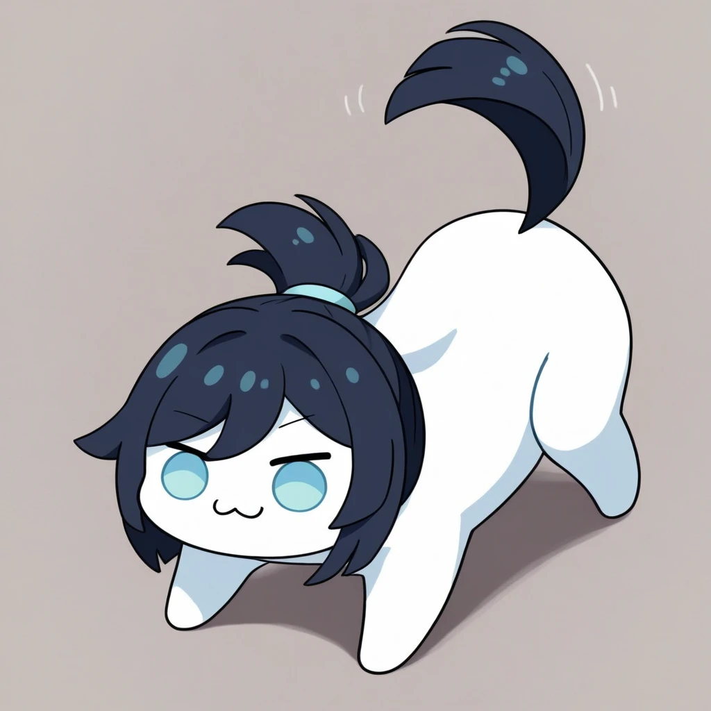 furry, fur, tail, anthro female, female furry, wamudraws, ((detailed fur)), ((detailed shading)), ((beautiful render art)), anthro goat girl, goat girl, average breasts, breasts, blush, shy, eyes closed, full body, sexy, beautiful, perfect legs, barefoot, bare legs, red glasses, white body, black hair, short hair, goat horn, goat ears, full body, kneeling, sitting, kneeling on the raft, sad, closed mouth, purple eyes, blush, wooden raft, raft, log, wooden, ocean, wave, no island, no white cloud, dark clouds, storm, tidal wave, wet, arms behind back, bound arms, rope, white pupils, sea, surge, wave, seascape,