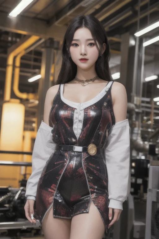 Artificial intelligence self-driving car driver robots,
 All the robots are cute girls,
 From top to bottom, everything is combined with colorful cars..,
 All robots are drivers.,
 Cars all come in different shapes and sizes.,
 Realistic,
 Octane Rendering,
 Unreal Engine,
 Ultra-realistic,
 masterpiece,
 full body shot