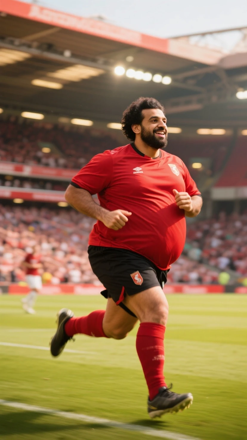 fat p4nch0v with mustache playing soccer for Mexico in the World Cup <lora:p4nch0v_v1:1>