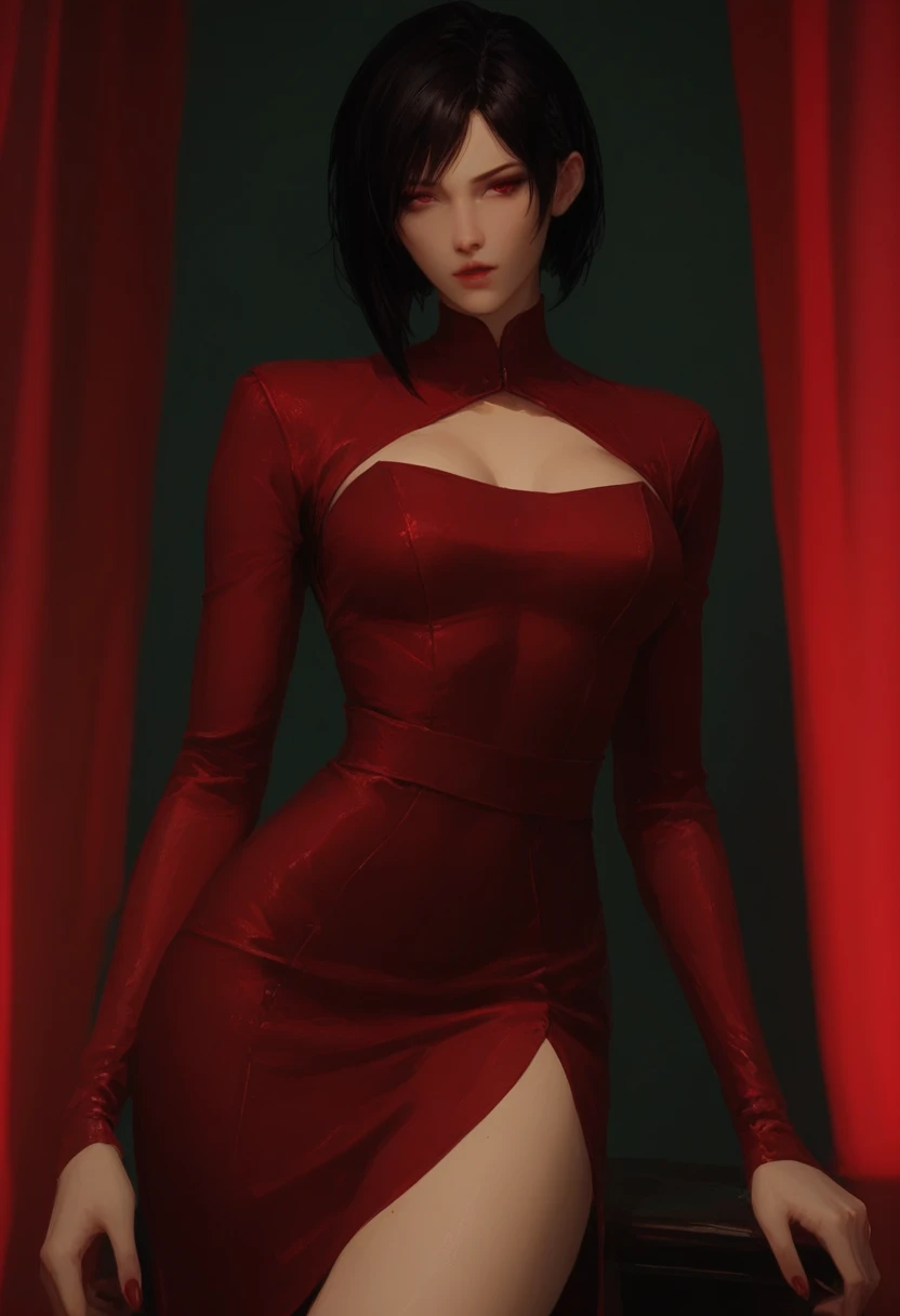 anime girl with black hair and Green eyes wearing a choke, anime realism style, beautiful anime portrait, portrait anime girl, detailed portrait of anime girl, semirealistic anime style, s anime art style, girl with black hair, fubuki, anime style portrait, realistic anime artstyle, portrait of an anime girl, beautiful anime art style, realistic anime art style, Mikasa