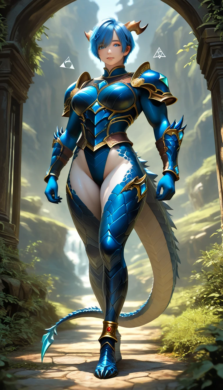 dragon woman, BIG BREASTS
