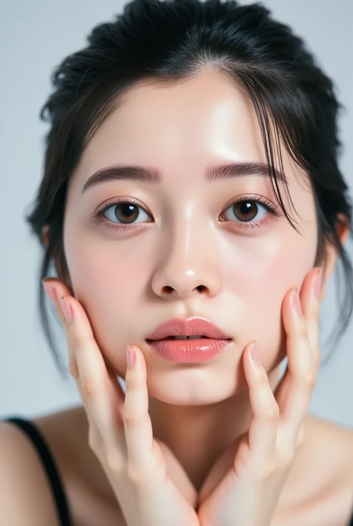 Extreme close-up portrait, beautiful girl with her love-struck - SeaArt AI