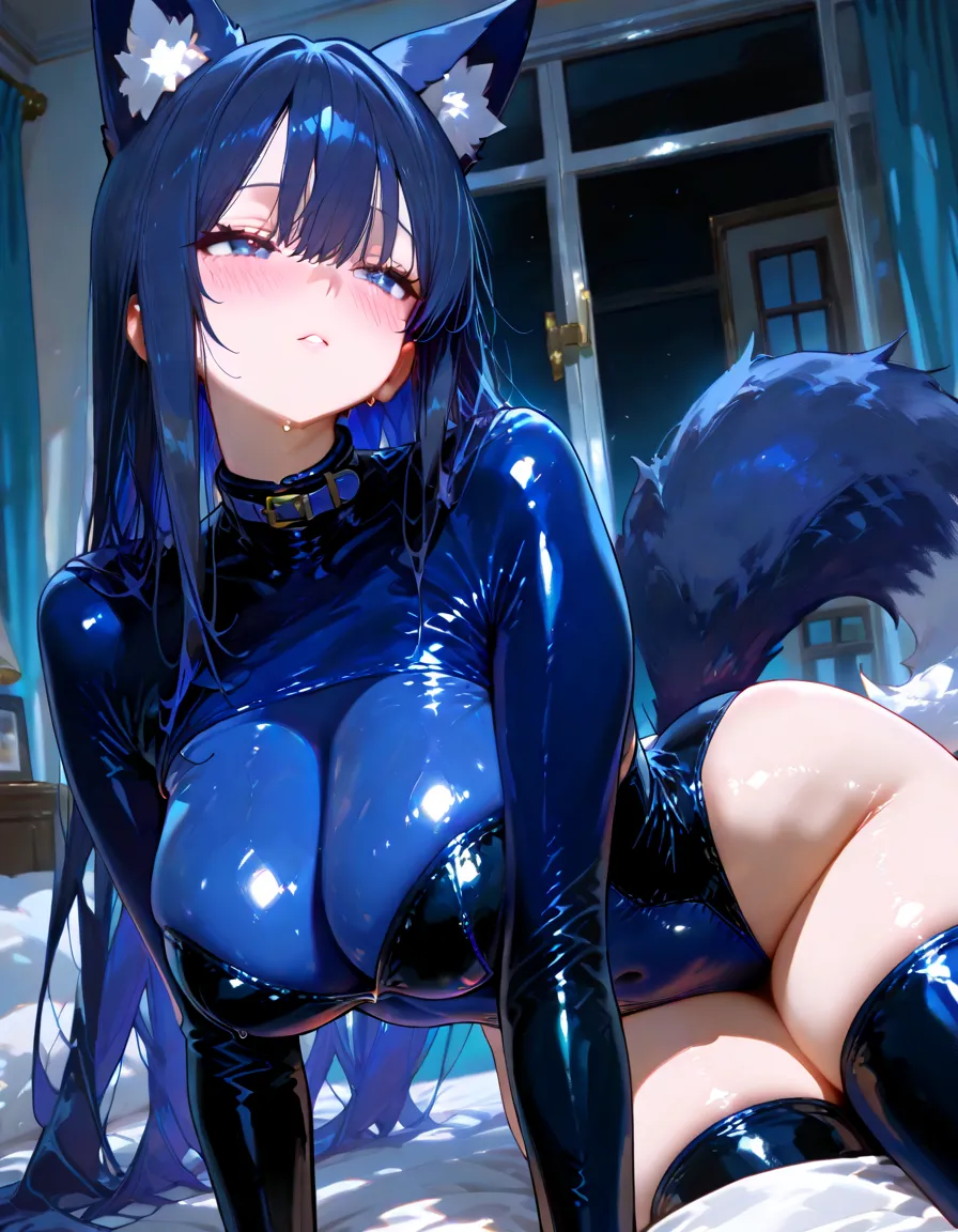Neko girl With big breasts 