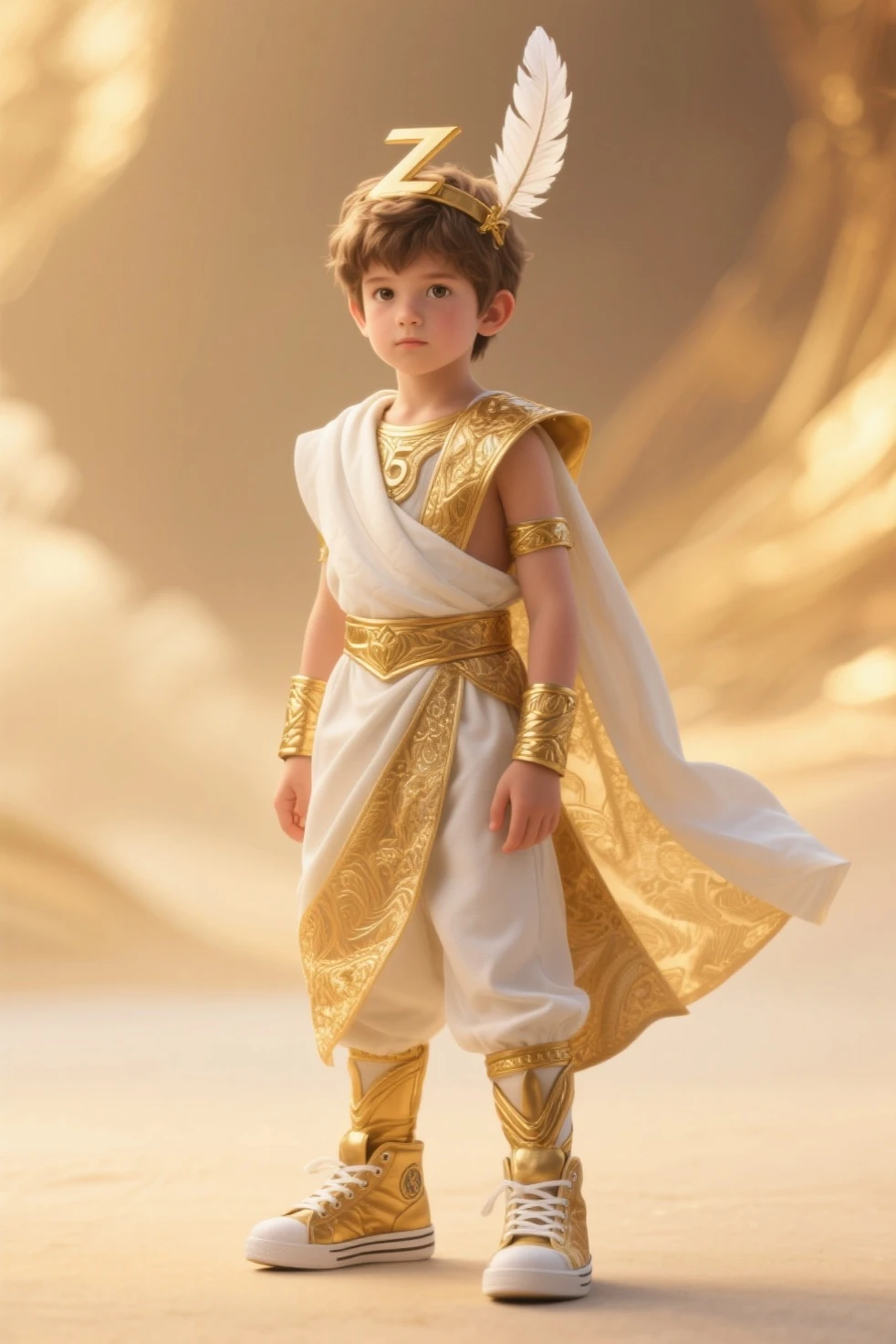 a boy in a starry night sky, wearing a long flowing white cloak, detailed face and expression, highly detailed, cinematic lighting, fantasy, dramatic, moody, deep colors, vibrant colors, intricate details, masterpiece, 8k, best quality