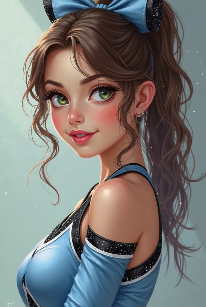 japanese high school girl, kiddy,neon colored cheerleader cosplay,sleeveless, (smile:0.7), suggestive,(hair black hair:1), cleavage, (small breast:1), (My ass is wet with milk、)See through、(Squat)Butt Emphasis(See through、)Realistic、12 year old girl with wavy hair、Close-up from the ground、Climbing a steep summer mountain、Butt Emphasis、Light purple polka dot shorts、Tight Berry Short Mini Skirt