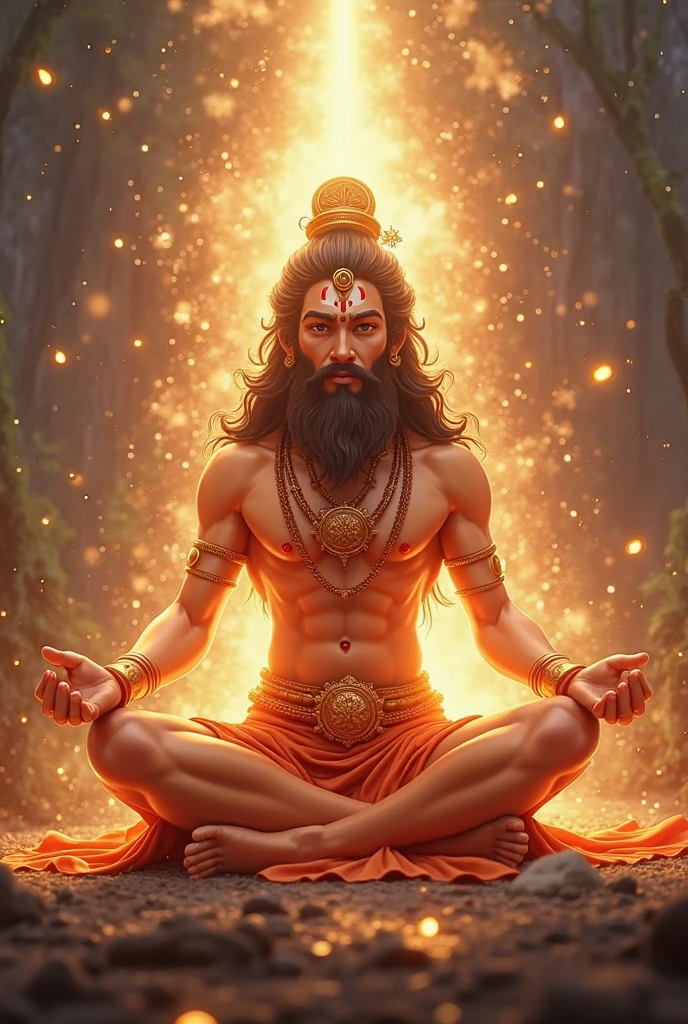 Bagavan hanuman ji maditation