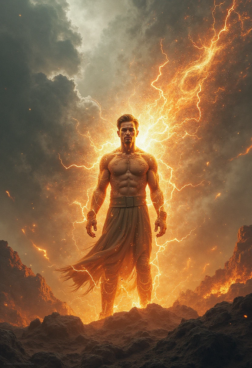 Prompt:
Max, holding the artifact, is engulfed in a bright, swirling energy. The ground cracks, and a portal begins to form, pulling him toward it with increasing force.