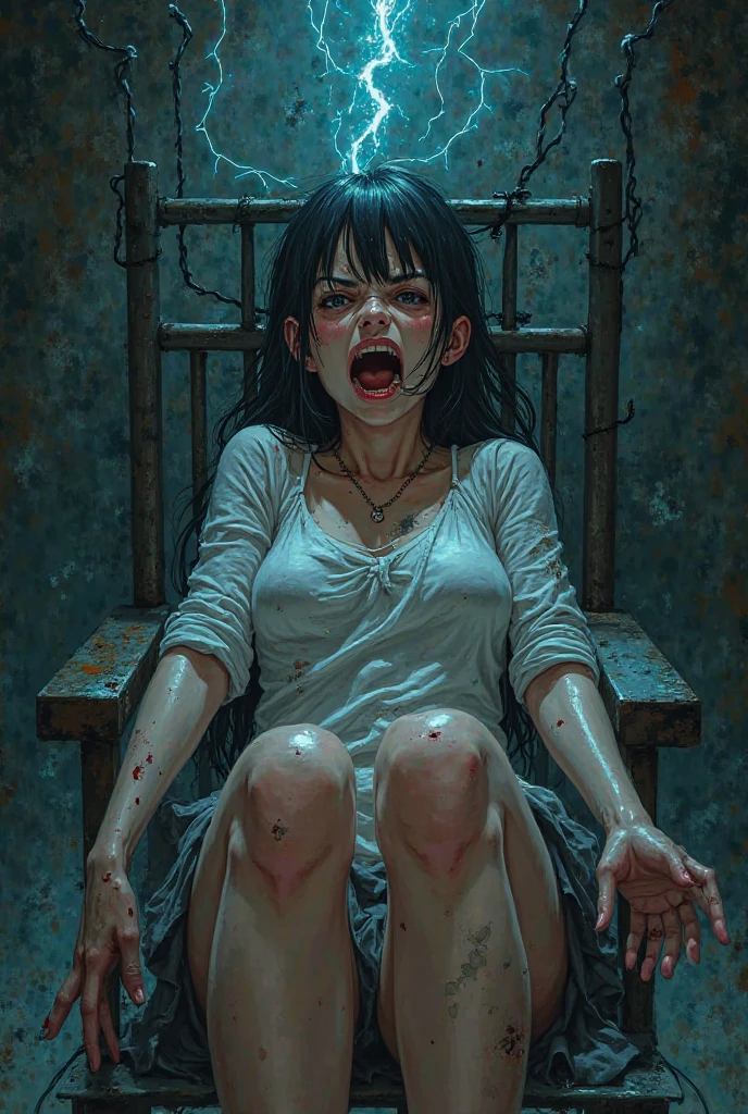 (masterpiece), best quality, yellow eyes, tickling, laugh, hate it,
