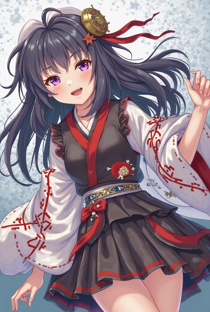 <lora:SecretSauce610:1>,1girl, breasts, autumn_leaves, leaf, maple_leaf, falling_leaves, autumn, tree, solo, branch, red_eyes, holding_leaf, leaf_background, 1girl, japanese_clothes, looking_at_viewer, bangs, kimono