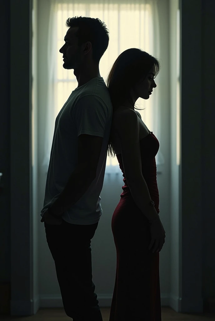 In a small, hidden room where they secretly assembled, a man and a woman engaged in a prohibited activity. Their serenity came from knowing they had obtained a pardon