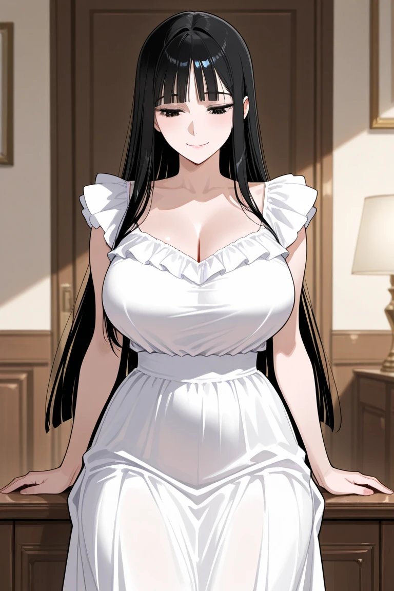 Nikolov, Slicked back hair, Large Breasts, mature、Pregnant women