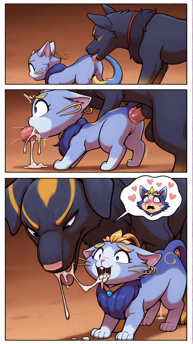 Seth-iova, digby_(animal_crossing), male, gay, Tail, huge ass, perspective , facesitting, smother ass, king's crown on the head, king's scepter on the mao, mountains of gold coins, sweaty ass, paws, cave, bondage, blindfold