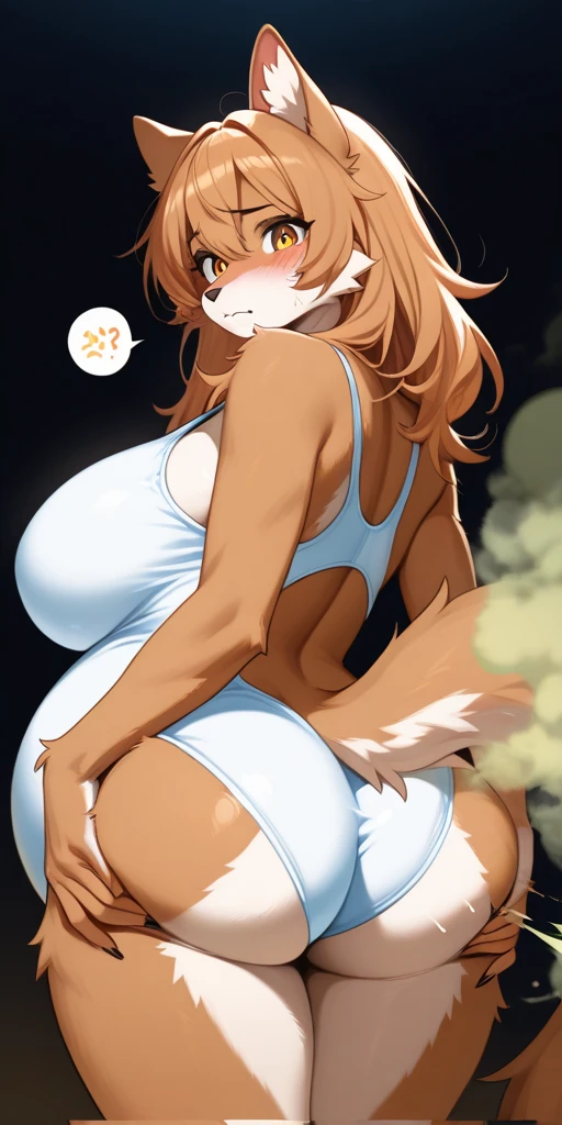 top quality, best quality, by rzminjourney, by vector-art, High-quality illustrations, masterpiece)(kemono, furry anthro)logo mark, round, female, leopard, slim body, big breasts, wide hips, clean eyes, yellow eyes, climax, zoomed out. In a classroom, lamia, cat lingerie, covering her crotch,, hand over her crotch, sfw