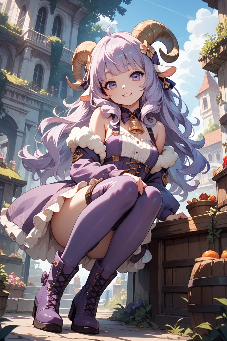 ((monster girl, slime girl:1.4, slime, tentacles)), liquid, dripping, (furry female:0.85), monster mash, ((colored skin, pink skin)), 1girl, tree, solo, medium breasts, outdoors, brown footwear, day, sky, sitting, cloud, house, grass, smile, blue sky, black eyes, heart, building, window, bush, boots, rock, very long hair, white corset, white dress, white thighhighs <lora:ach02:.8>