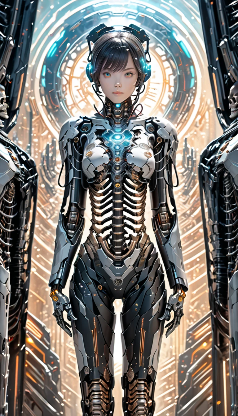 best quality,4k,8k,highres,masterpiece:1.2,ultra-detailed,realistic:1.37,HDR,UHD,studio lighting,ultra-fine painting,sharp focus,physically-based rendering,extreme detail description,professional,art nouveau,tarot card style, (2characters), dynamic angle, dynamic pose, fierce expression, Full body, alien female,creatures from outer space, JnTrp, (An alien female is resurrecting a creature from the dead:1.6), raising the undead, (she is infusing energy into a creature corpse:1.37), (blood streams flows into the creature corpse), fractalized, organic exoskeleton,glass exoskeleton,alien flora,bioluminescent fungi,vivid colors,pale red hues,trending on cgsociety,landscape,horror,sci-fi,concept artists,bright and vibrant colors,dreamy lighting