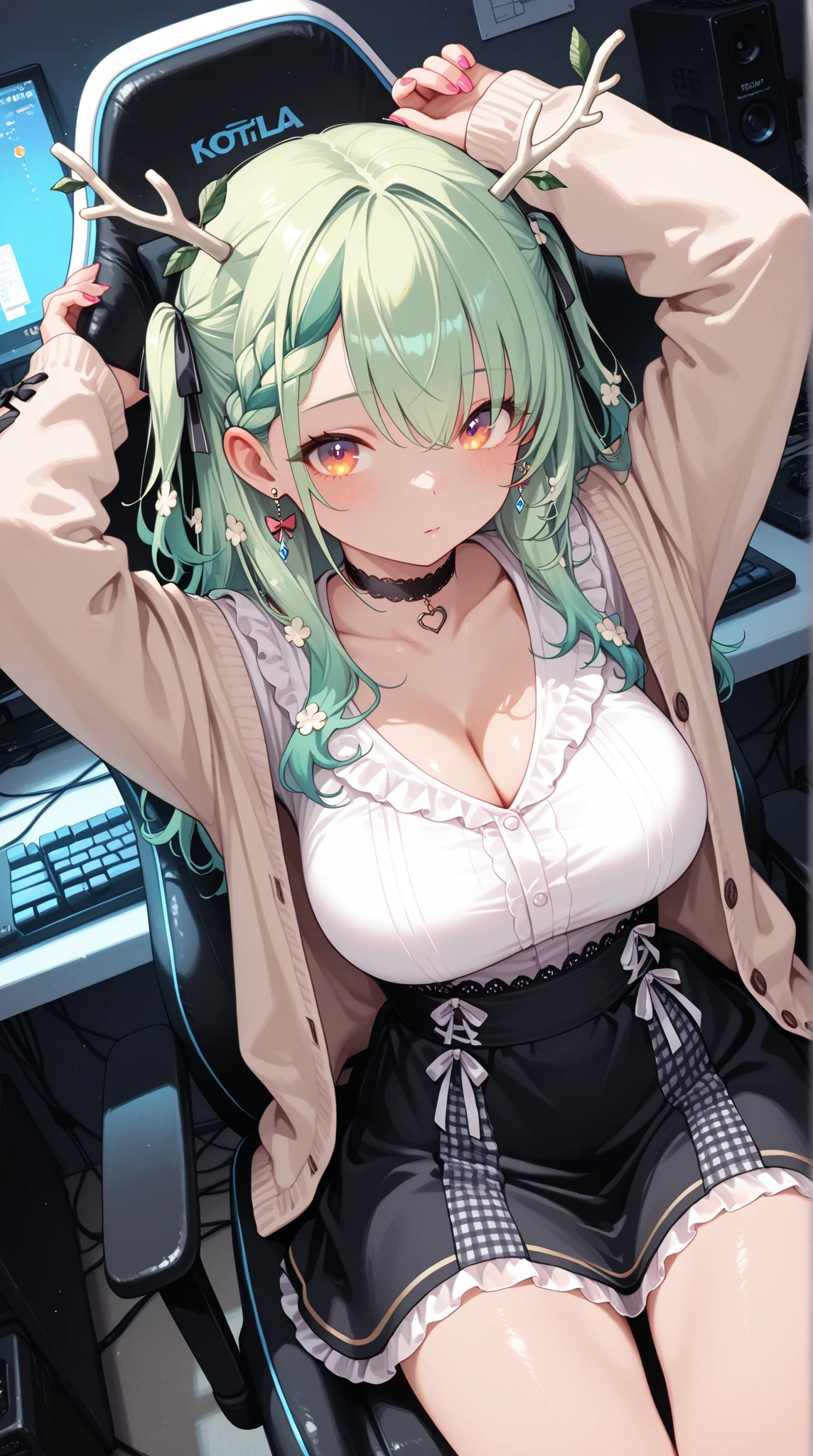 leave hair in this region, verde