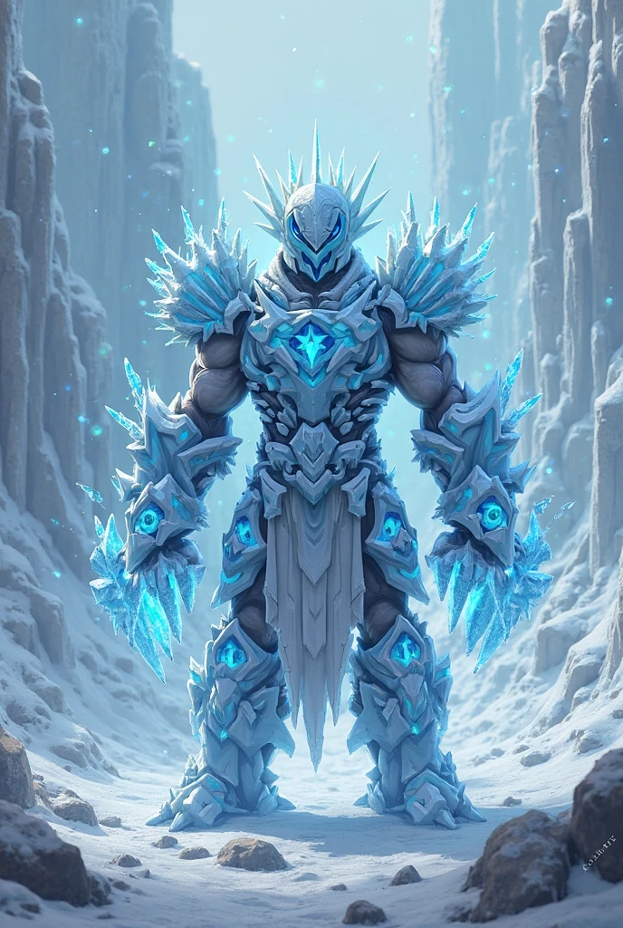 crystalline, digital painting, (masterpiece, best_quality, ultra-detailed, immaculate:1.3), concept art,(full body:1.1) fantasy boss monster, Etherium,American Tourist Traps Golem-Wraith, grey background, plain background<lora:EnvyCrystallineXL01:5>