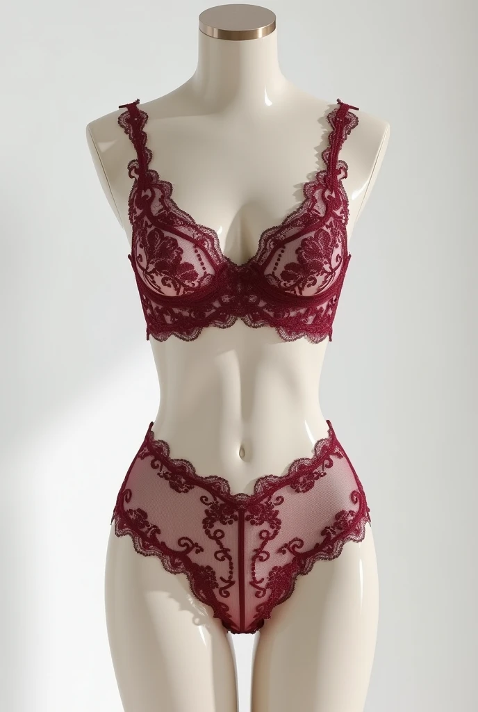 Slender beauty、dark brown hair、black lace lingerie、black bra、black panties、japanese woman、Beautiful woman、Beautiful woman、(Standing statue with full body view)、C cup size bra、thin waist、toned hips、((see through lace lingerie))、Nipples see-through bra,