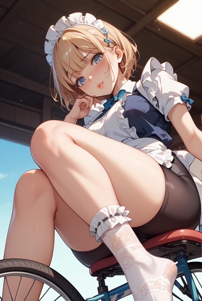 Forgot to wear panties