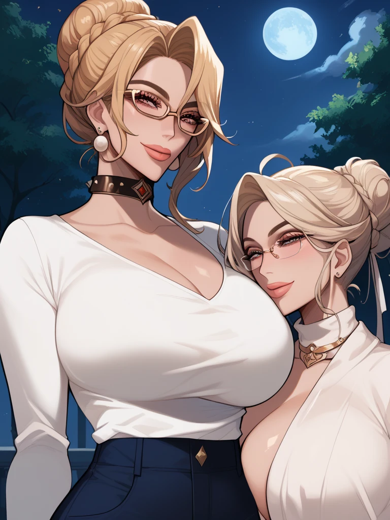 (((diamond earrings)))((secretary glasses SEXY TRAJE))(enormes tetas), escote, buena anatomia Film movie still, tsunade 、Se destaca、30 years、piel palida、sonrisas inocentes、(A detailed Face)、(piel detallada)、wet, Los detalles son complejos、Shallow depth oF Field、[volume Fog]、movie lighting、ReFlectors、una Canon EOS R5、lente de 50 mm、F / 2.8、shot at 8k resolution、de cerca, inside the room, escritorios, verdor, ((huge tits)), tongue out, tongue out, tongue out, makeup, light smile, wince, hair flower, maid headdress, jewelry, blunt bangs, braided ponytail, parted bangs, twin braids, very long hair, embarrassed, UHD, retina, super detail
