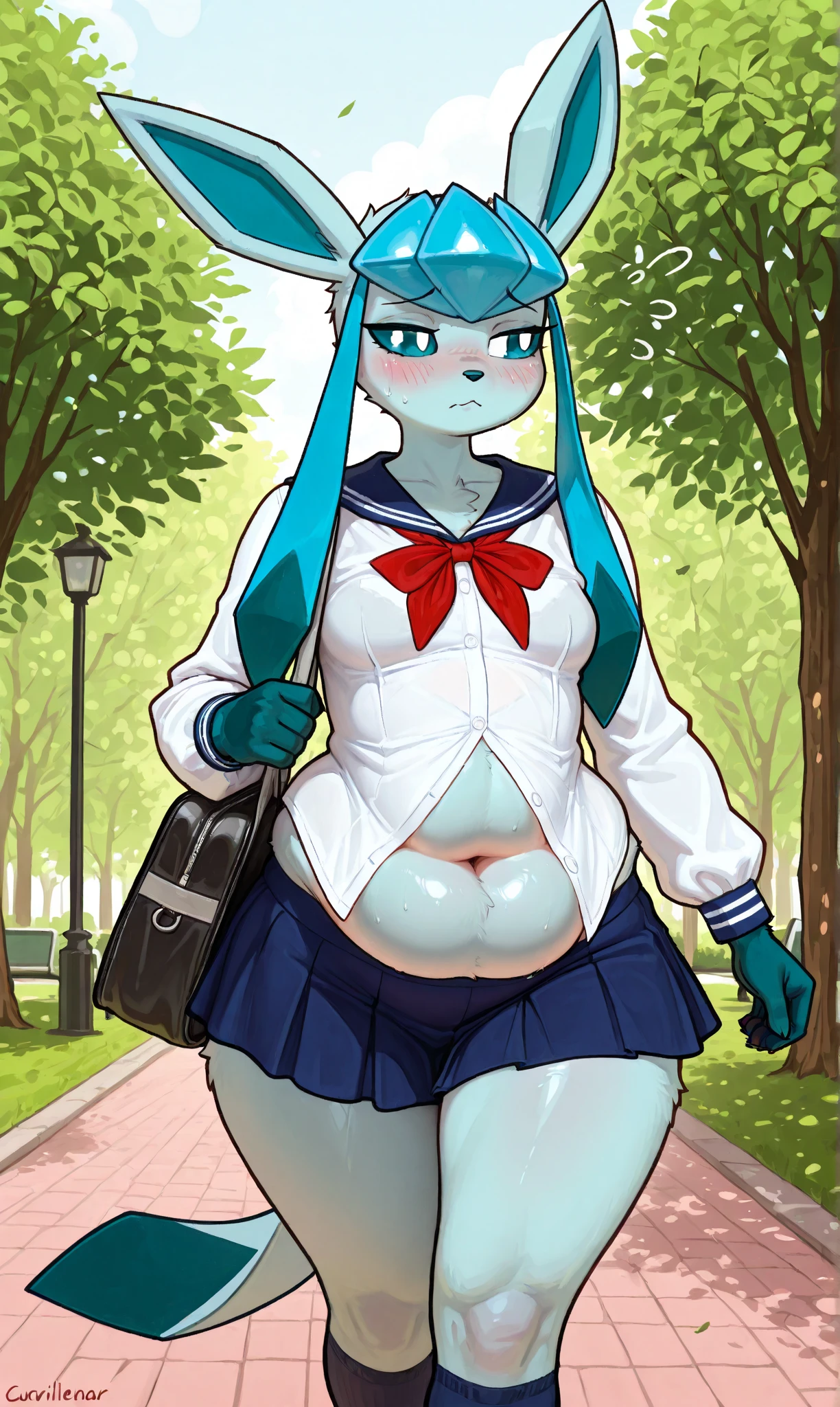 One Woman、Braided twin tails、Huge breasts、(Huge breasts:1.8)、Glasses、blue eyes、Green Hair、,((Sailor Warriorini skirt))、((Embarrassed expression))、((full moon))、((Picture below))、((Thigh-high boots))、((length))、((White length Gloves))、((White panties))
