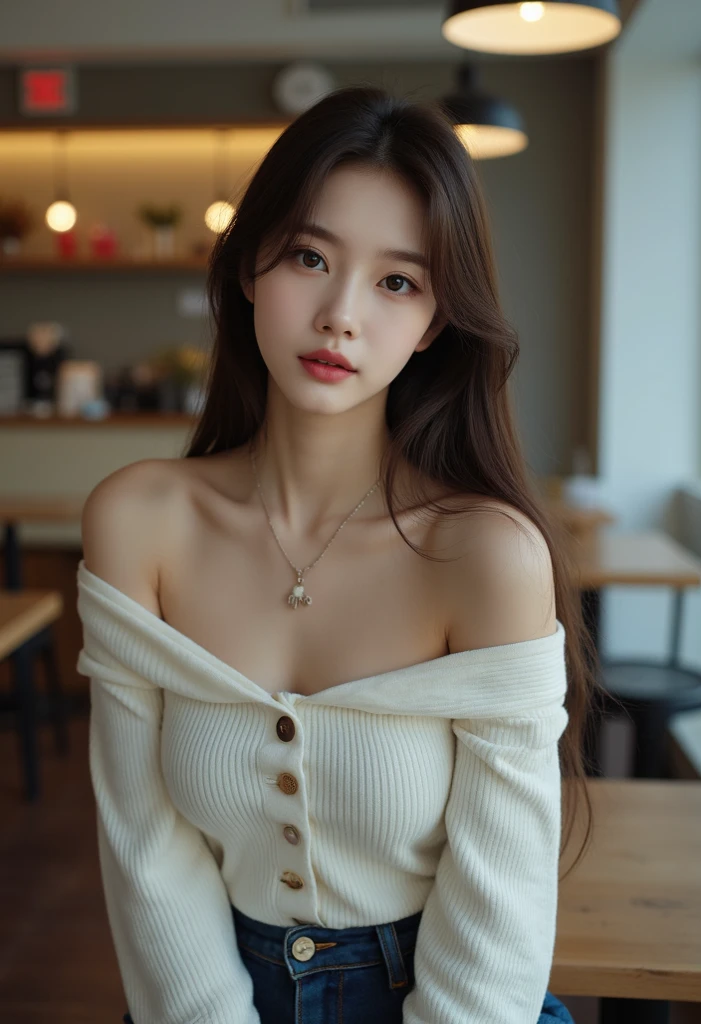 1. **Mandy Xie (Xie Mingxin / Xie Mingxin)**
- **pronpt**: "A Taiwanese woman in her late 20s、Bartender who runs a bar in Taiwan。Sparkling eyes and long hair。Prefer pop and colorful casual fashion。Friendly and bright aura。"Face straight ahead。