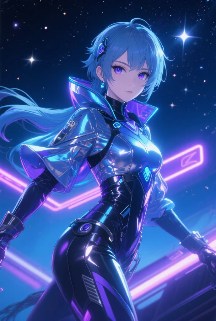 The emperess tarot card, emperess of the world, cyberpunk, Android woman, robotic woman, earth globe
