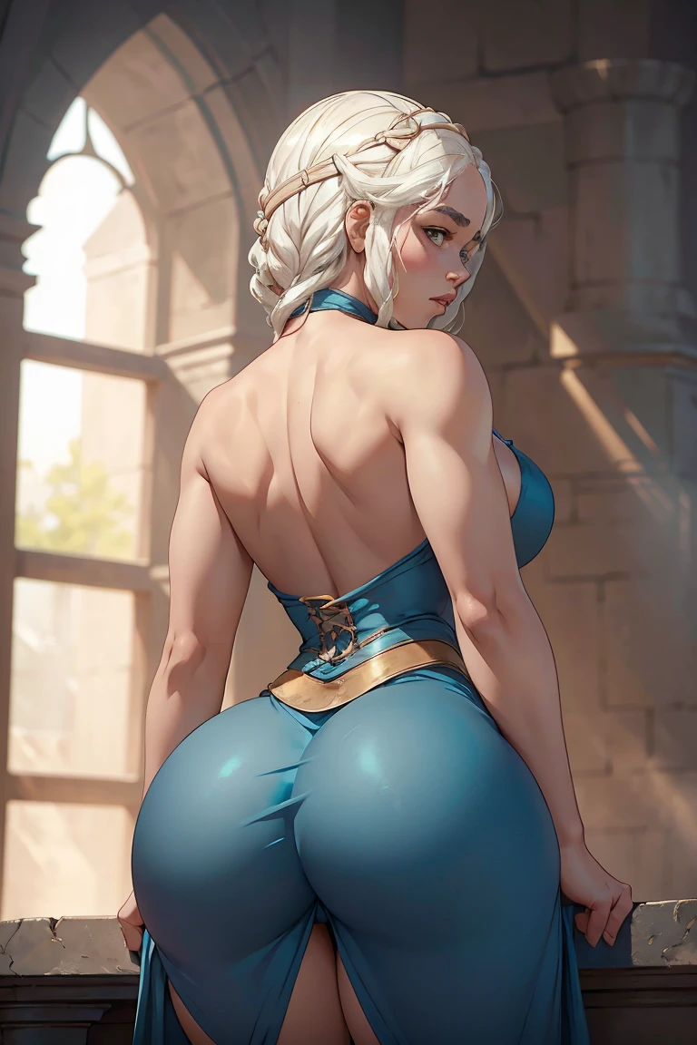Daenerys Targaryen with big buttocks big breasts