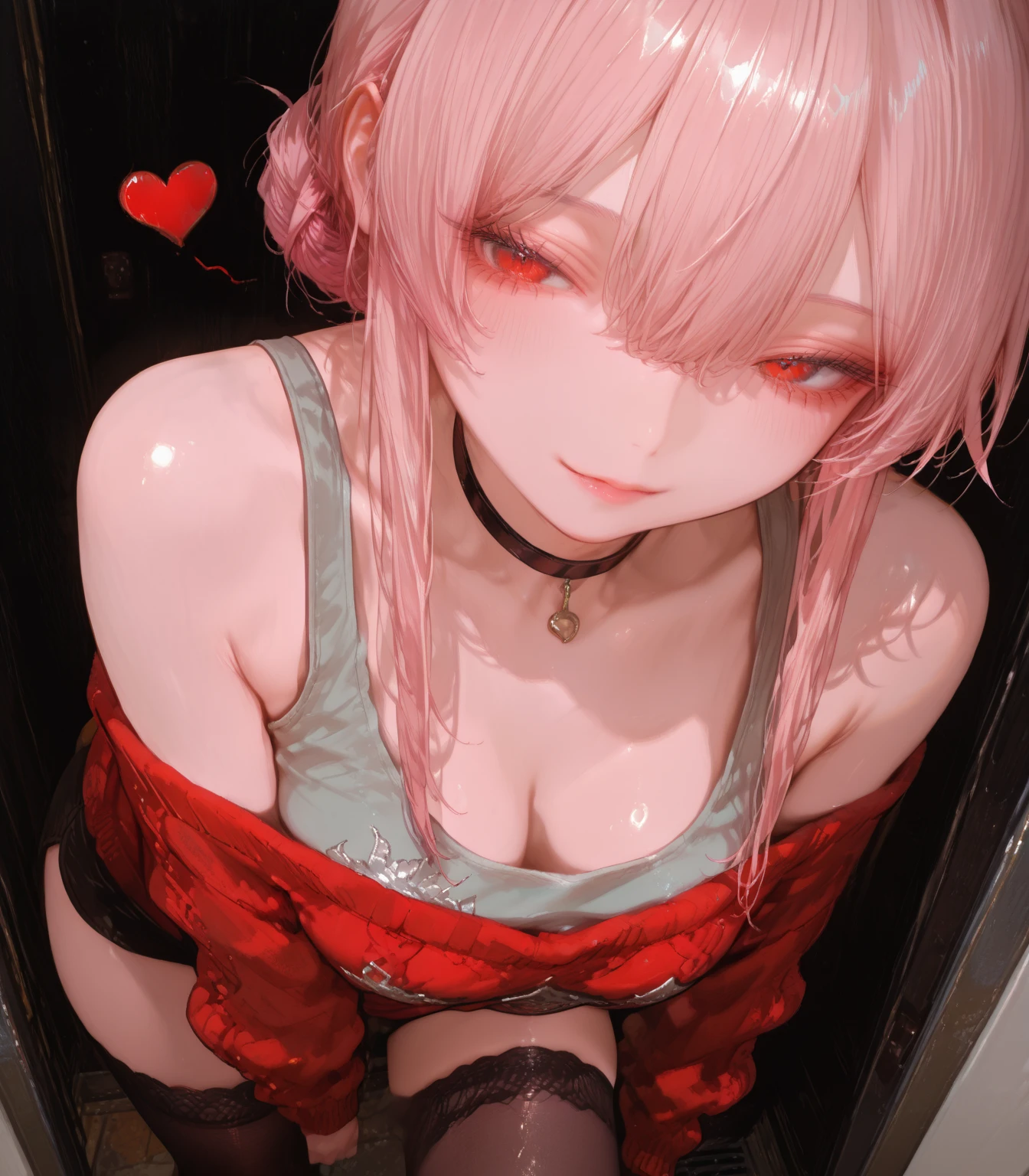 1girl, (sticking out her tongue out), (tongue), ultra high res, photorealistic, best quality, 8k resolution, masterpiece, cat ears, ((choker, latex, tight swimsuit)), tank top, ((close up face view)), (ahegao), kneeling, oh face, Open your mouth wide, Stick out your tongue to receive, One hand in your mouth, Ecstasy, (White liquid on your face), Face up, Shoot from above, (White liquid dripping from your mouth), Tongue sticking out, (White liquid accumulation on the tongue), ecstatic look, a large amount of white liquid in the mouth, white liquid on the chest, delicate fingertips, complicated fingertips, nsfw, eyes roll back, eyes up, zero two