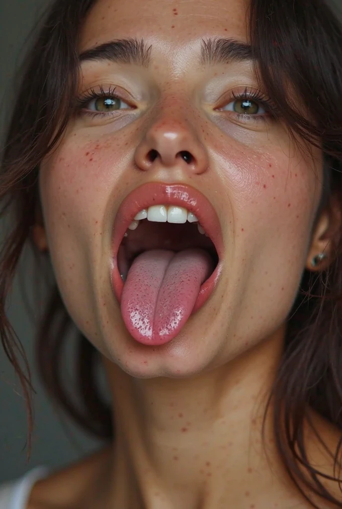 Tabletop,,Awards - Winning Photos, Very detailed, Keep your eyes clearly focused, Nose and mouth,Face Focus, Woman with open mouth and closed eyes, nude、Age 35,Black-haired、Symmetrical face,Realistic nostrils、Angle from below、Elongated C-shaped nostrils,,,,,,,,,,,,,,,,,,,,,,,,,,,,,,,,,,,,Browsing Caution,White Background、Sweaty skin、Lighting that accentuates skin that shines with sweat、((Nose hook))Skin shiny with sweat、Shiny skin、(Wet and shiny tongue)