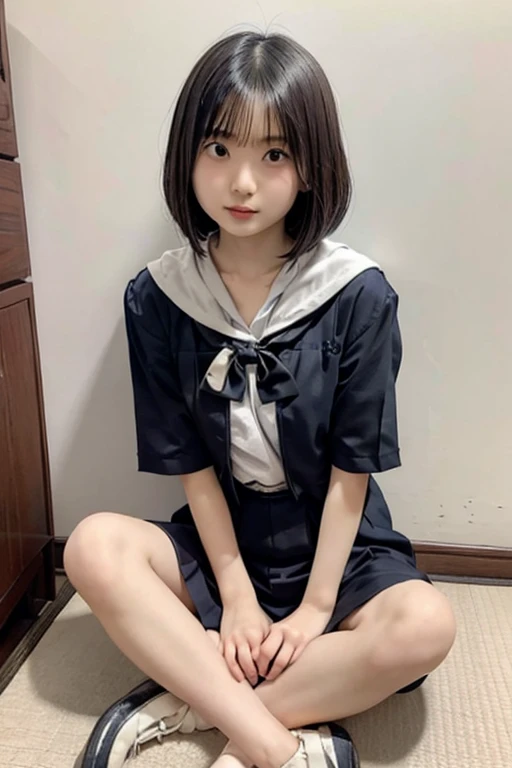hight resolution、high-level image quality、in 8K、Real live-action、Raw photography、top-quality、masterpiece、超A high resolution、Raw photo、ren、Beautiful fece、masutepiece、((Obscene content))、For adults、charm of 、absurderes、((((Japan elementary school students))))、Japan Girl、((8years old))、((with round face))、((Tanuki face))、((Cute little face))、(((((Embarrassed look)))))、de pele branca、((chubby figure))、Juvenile physique、Smaller chest、kne、 thighs thighs thighs thighs、独奏、fullllbody、Very nice、(((Children's Clothing:1.0) ))、 ((Pubic area))、(Mansuji)、((White panty))、Are sleeping、(Photorealsitic:1.37)、Photon mapping、Realistic、Radio City、Physically Based Rendering、depth of field rally background、a picture、(((a junior idol in Japan)))、Sparkling eyes、shiny lip、too bright natural light、The Bright Sun、Too bright sunlight、(((((8years old)))))、(((Pubic area)))、(Mansuji)、Children's Clothing, Children's Clothing、Open your legs、Open your crotch、Only one person,Short hairstyles、Short-cut hair、(inside in room)