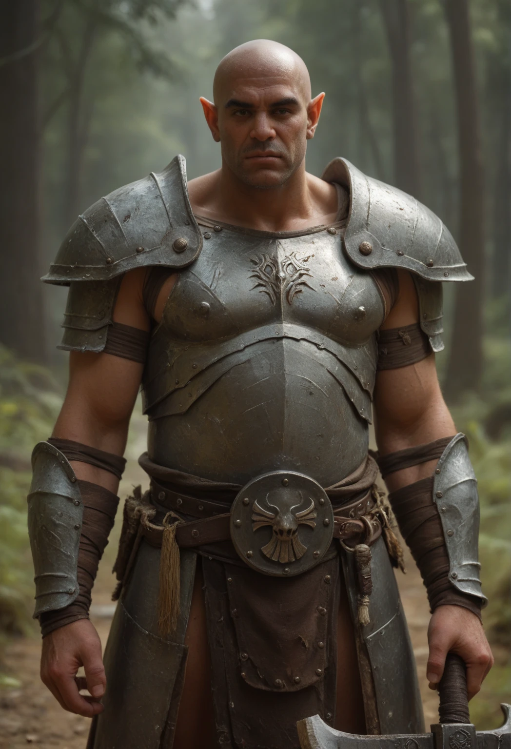 Photorealistic, Hero Super Bulge, ((best quality)), ((masterpiece)), (detailed),masculine portrait of a hero with the power of bulge, (Hero outfit), smile, 18-year-old male models, handsome, tall, manly looking, bearded, powerful, young male, handsome model, light green eyes, short hair, buzz cut, (short curly messy silver white hair:1.2), messy curly hair, muscular, fit, six pack, torn hero outfit, hairy barechested, half naked, bulge, ripped, night, (Dark city background:1.6) 8k, high detailed, ultra-detailed, Stylish Pose, real skin texture, dark cinematic lighting