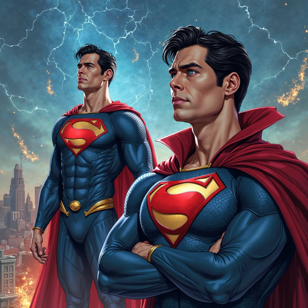 Superman, a hero of ideals, embodies compassion and humanity. He sees his powers as a gift that should be used to serve others, protect the innocent, and bring hope to the world. He is driven by the principle that justice can only be achieved through kindness and tolerance, even in the face of the most powerful of enemies.