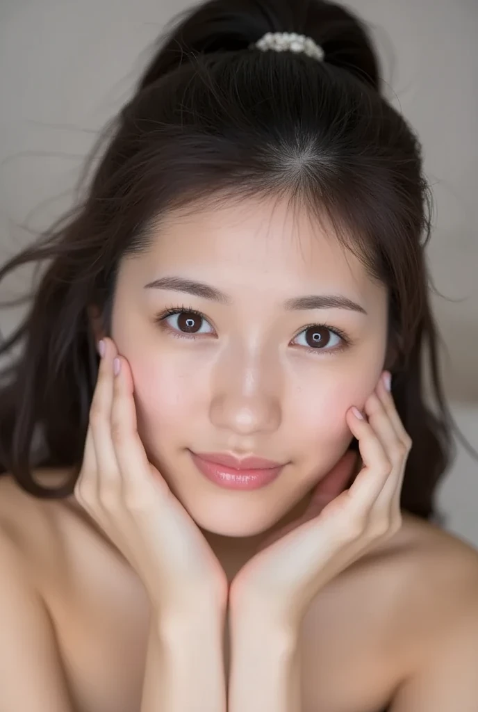 (masterpiece,best quality:1.4),wallpaper:1.2,(8K,raw photo,realistic:2.4),(Very fine detail, accurate depiction),very beautiful,shiny skin:1.4,detailed skin, very detailed Japanese adults movies actress idol,yui aragaki,shining eyes:1.2,beautiful face, natural breasts:1.2),(very detailed ,27 year old slutty mature woman,Beauty Witch,A beautiful face for your age,Sexy expression,