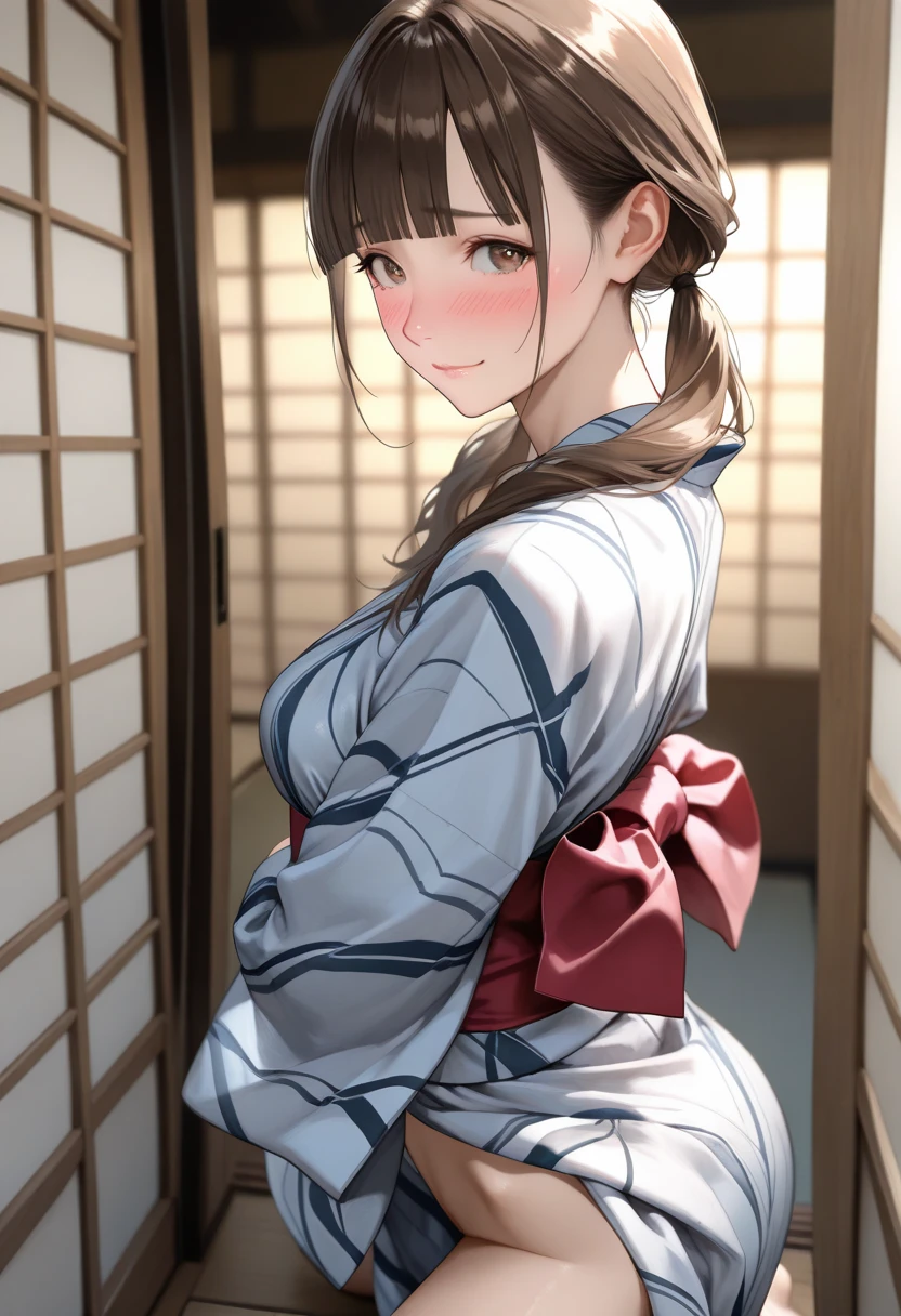 masterpiece、highest quality、Woman 1、Very detailed　Black Hair、Straight hair　Japanese schoolgirl&#39;cardigan　Ahegao、Sticking out tongue、Drooling、Secrete saliva　Small breasts、Beautiful belly　Sexで、play Sex、Sex、intense Sex、Fucked from behind　Automatic train doors　Face is close、Face close-up